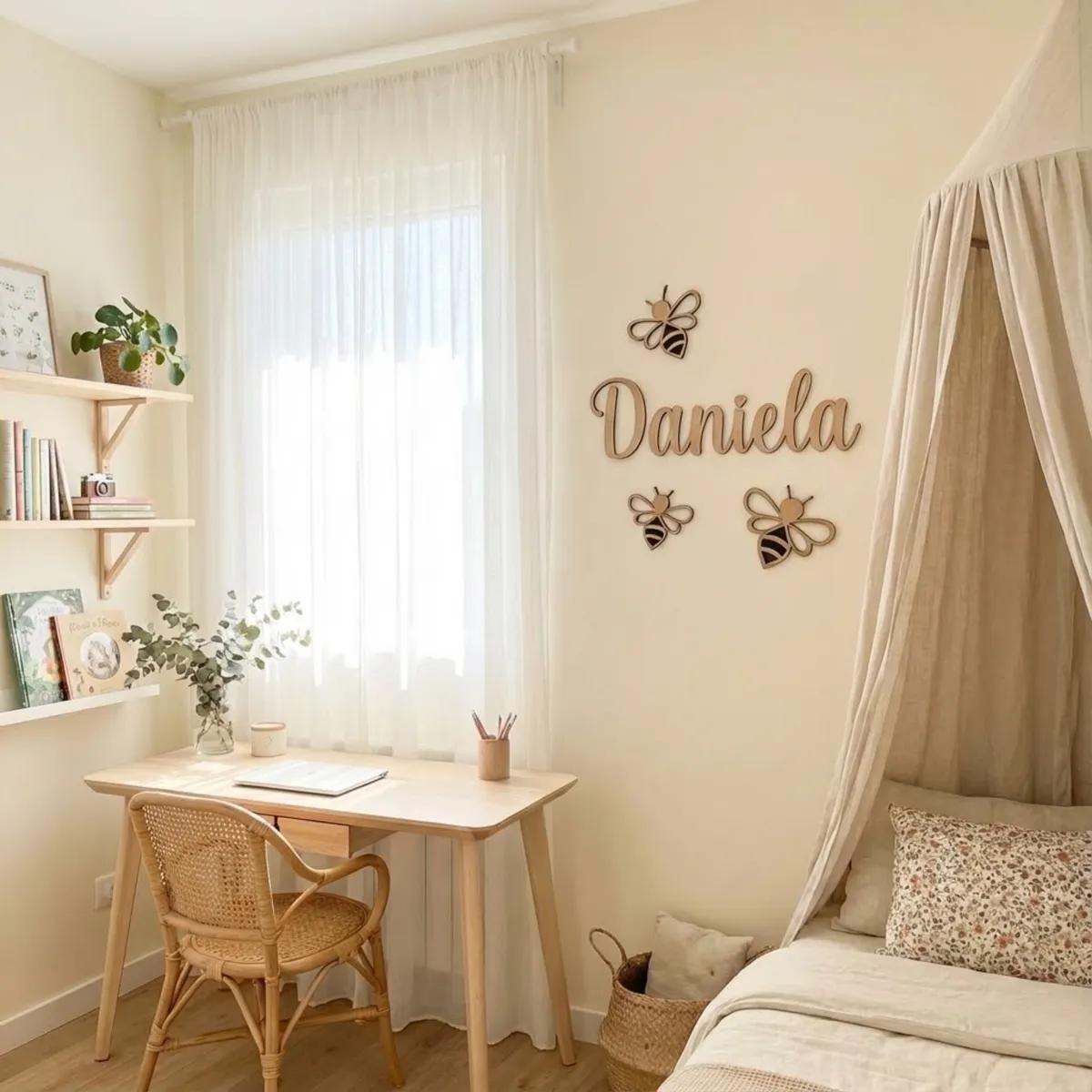 Frases Personalizadas de madera. vista 3